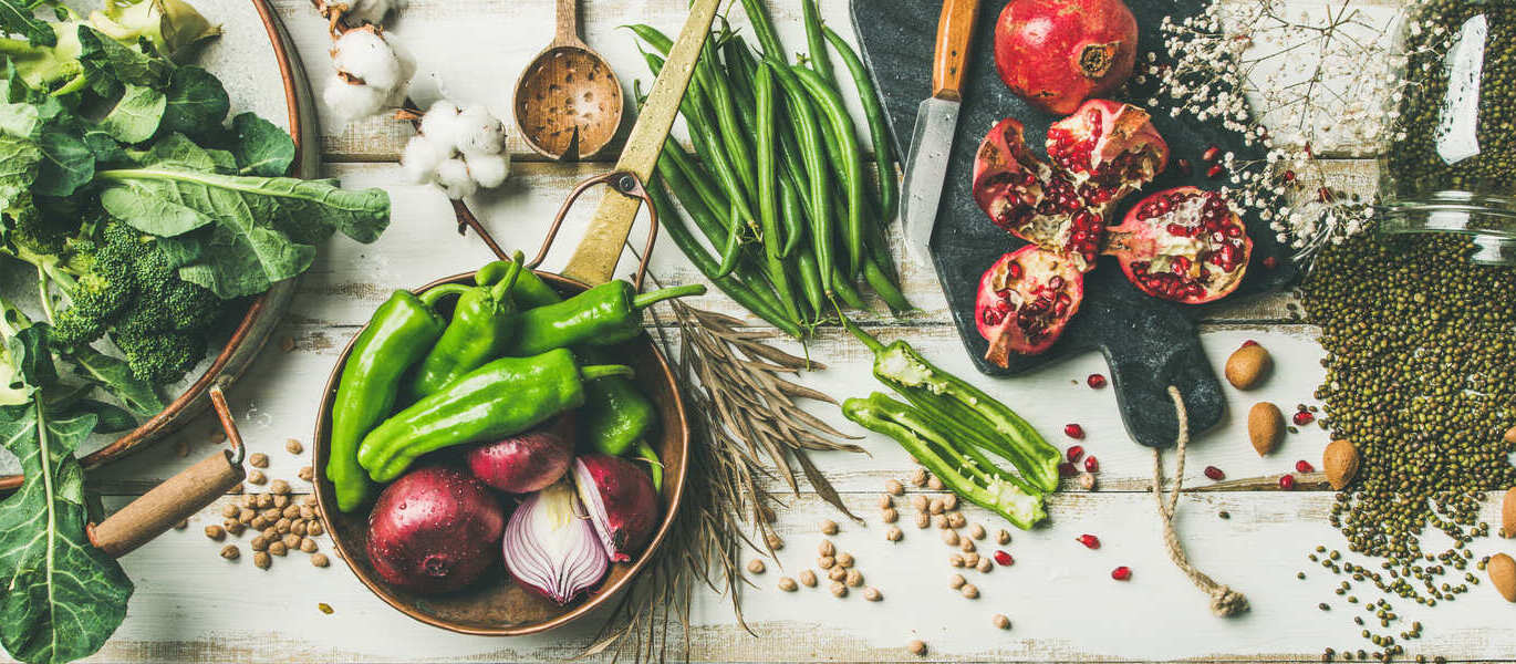 Vegane Ernährung - Gemüse 