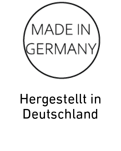 Hergestellt in Deutschland - MADE IN GERMANY Badge - Qualitaetsmerkmal