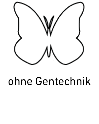 Ohne Gentechnik - Schmetterling-Symbol