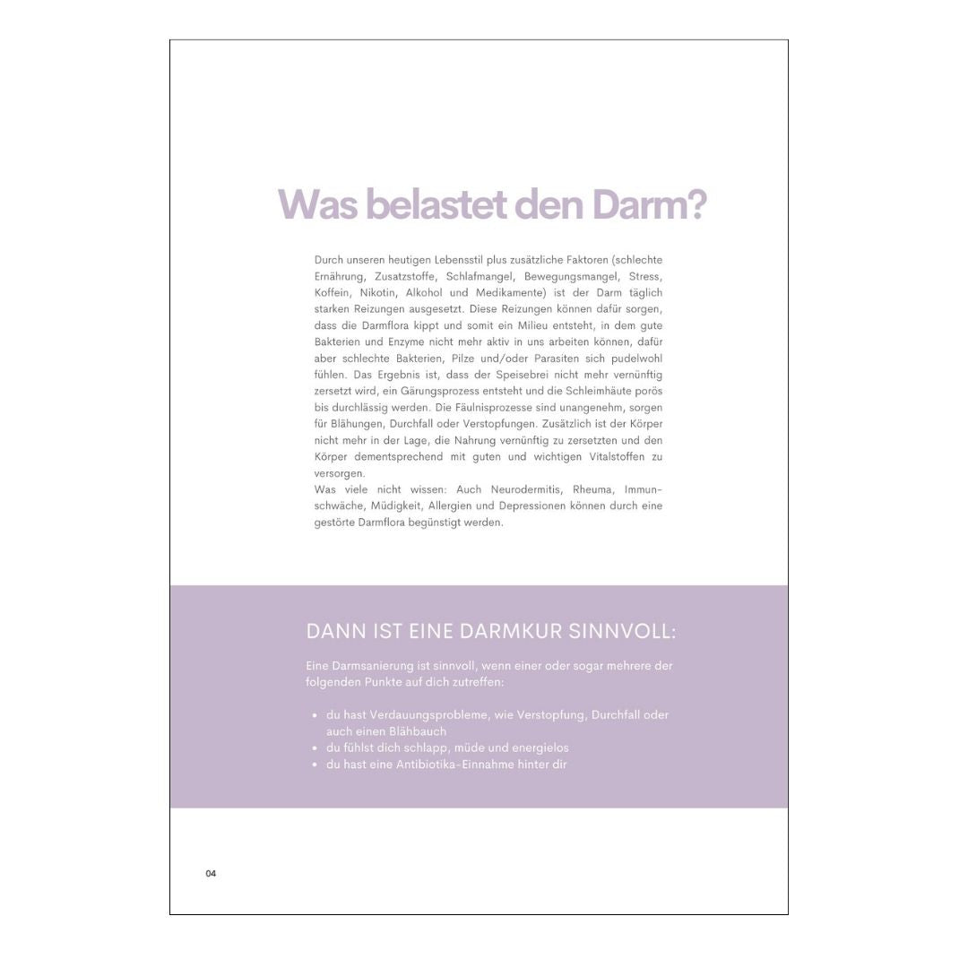 H&P Ratgeber: Darmkur (PDF-Download)