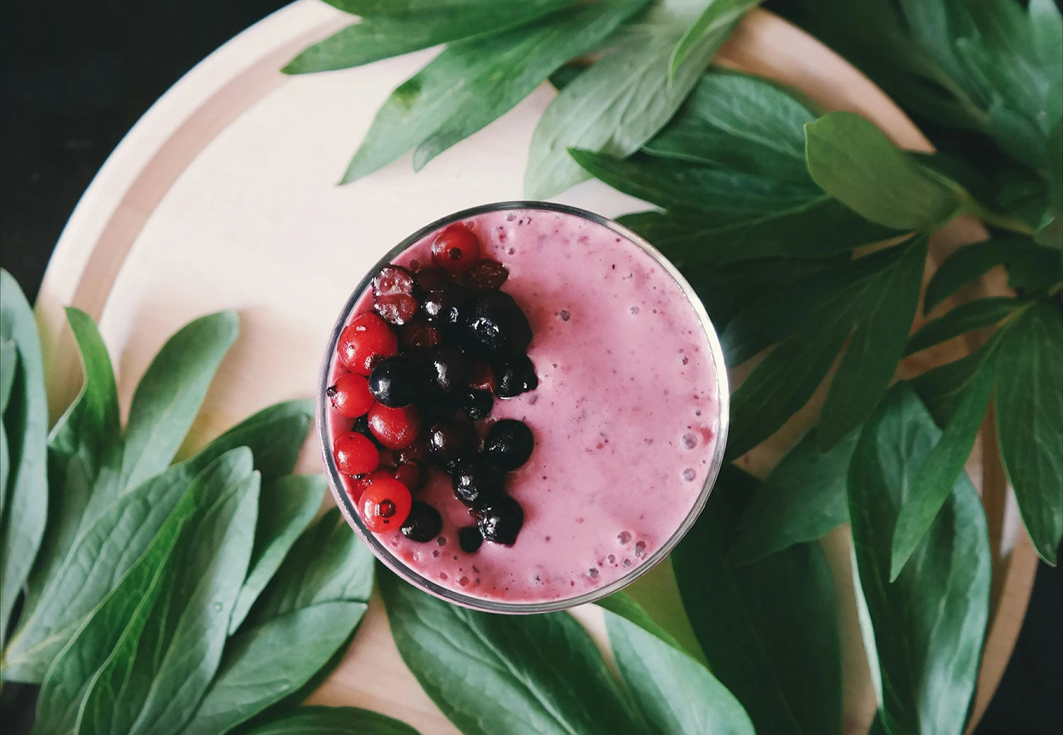 Energie-Kick Smoothie mit Beeren