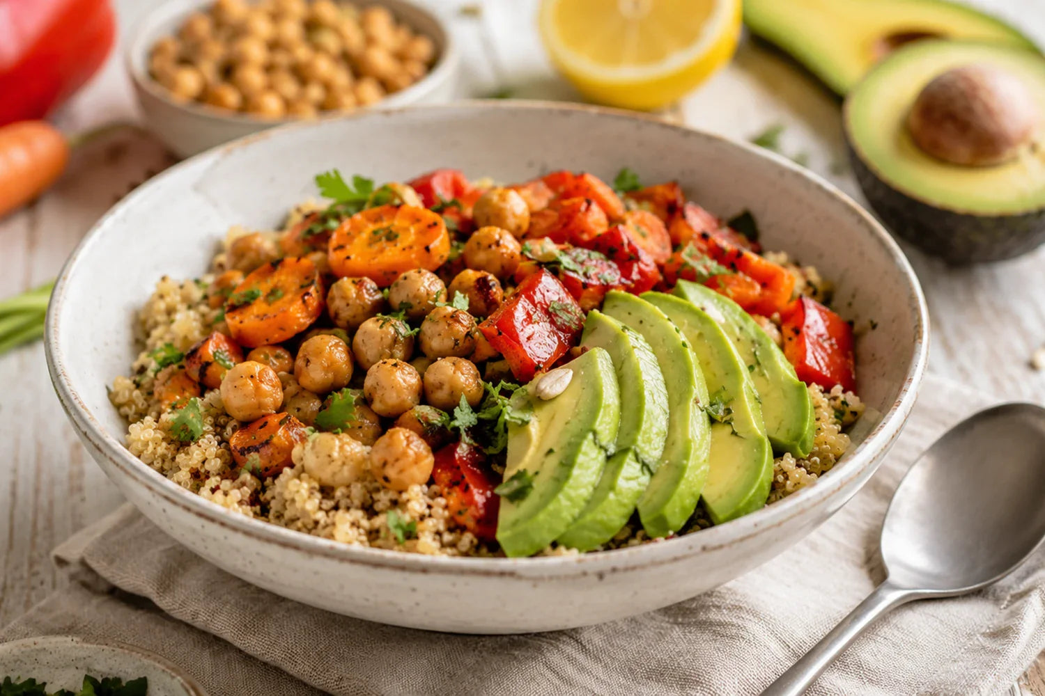 Darmfit-Bowl mit Quinoa – ballaststoffreiches Rezept für eine gesunde Verdauung
