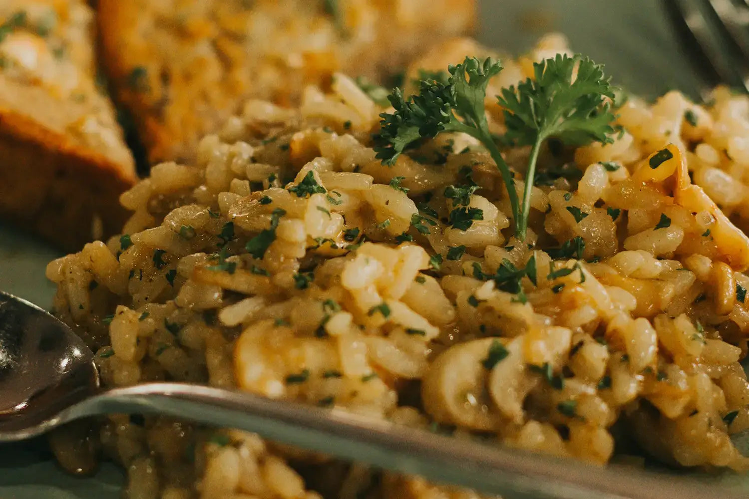 Hirse-Pilz-Risotto