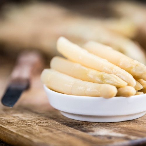 Spargelsalat mit weißem Spargel