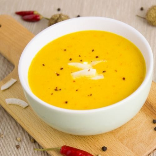 Möhren Ingwer Suppe mit Chilli 