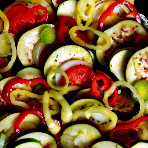 Buntes Ratatouille